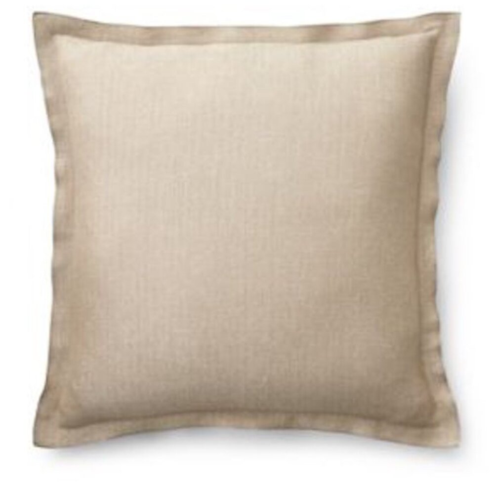 Lauren Ralph Lauren Alene Silver Herringbone Euro Sham